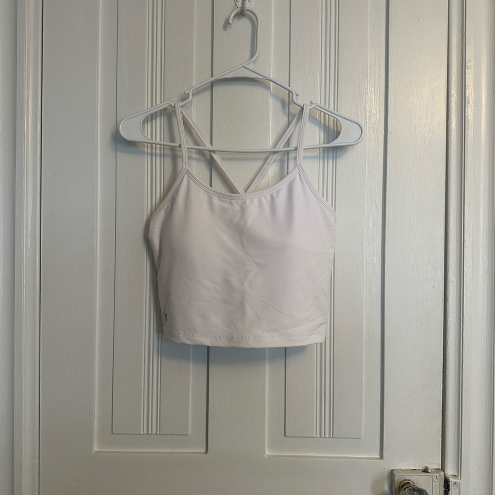 NWT Senita Ava crop top in white